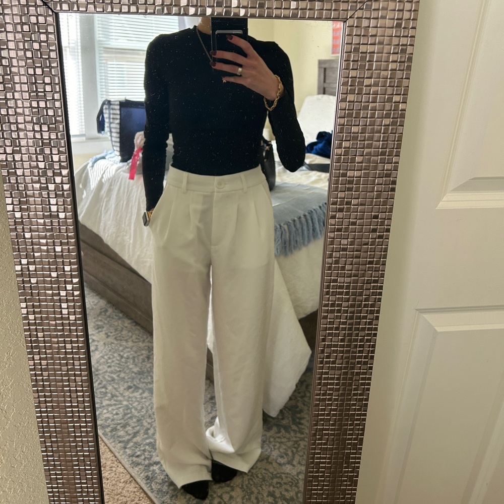 White Princess Polly Pants